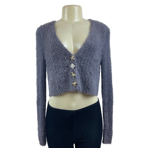 Sky and Sparrow Women’s Grey Cardigan Sweater Sz S - Picture 1 of 7